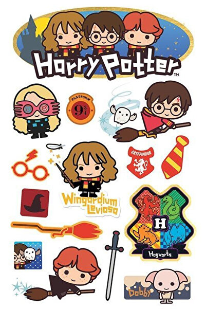 Buki'nin Atölyesi Autocolant Harry Potter Telefon Laptop Notebook Tabletă Cai...