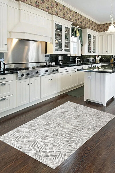 trivago halı Yıkanabilir Mutfak Halısı Yolluk Kaymaz Taban Aksu Embos Prime M...