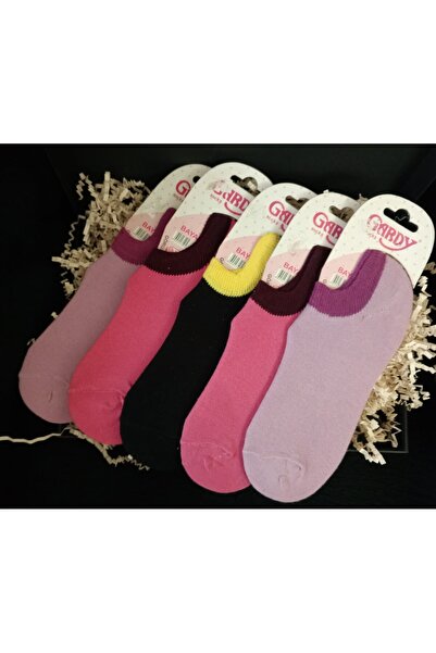 LİA Underwear Women's Invisible Booties Socks 5-Pack