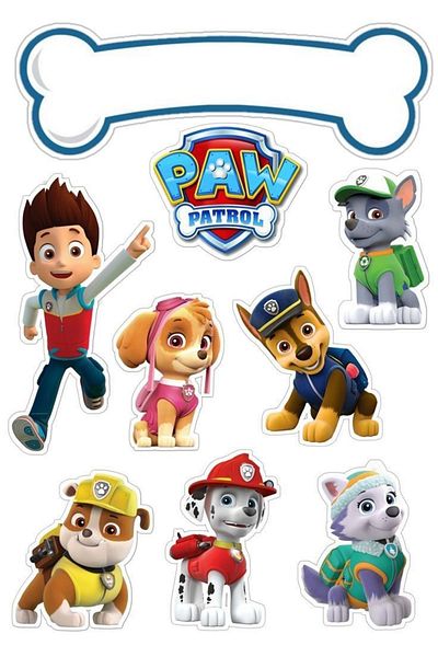 Sticksy Paw Patrol Stickerphone Laptop Notebook Tablet Notebook Water Bottle Sticker Sticker St746