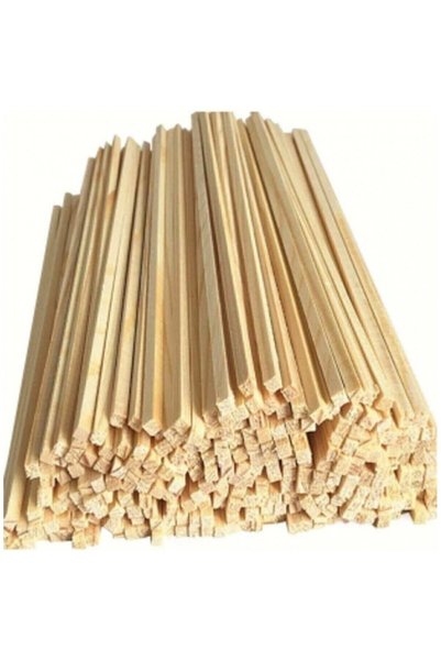 Wodsco 1 Cm X 1 Cm Ebatında 50 Cm Uzunluğunda Çıta Duvar Dekorasyon Muhtelif ...