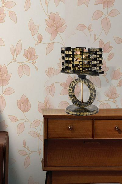 Bidolushop Lampshade Decorative Table Lamp - Antique Vintage Living Room Coffee Table Display Modern Home Nightstand Office