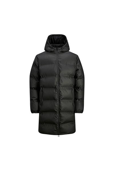 Jack & Jones JACK&JONES JCOELEMENTS PU ΜΑΚΡΥ ΠΑΦΡΑΚΤΙΚΟ ΜΑΥΡΟ