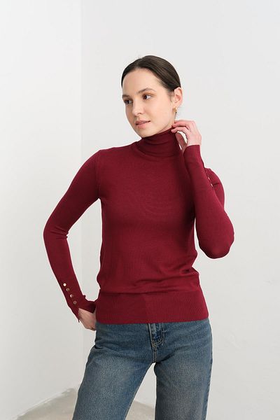 Qutu Butik 1268 PULLOVER CU GÂT ROTIT CU MANECĂ