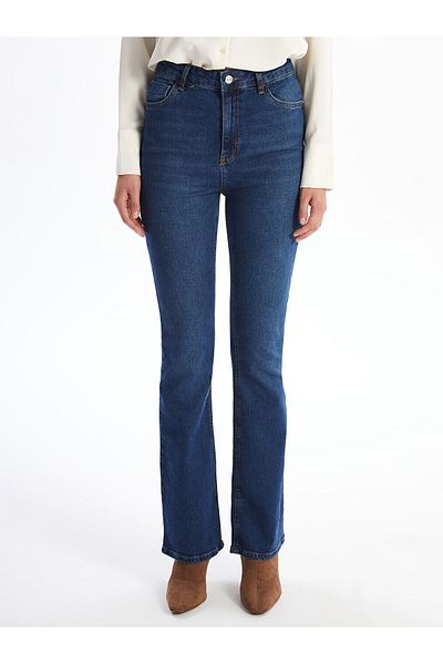 LC Waikiki Pantaloni de jeans pentru femei Lcwk Mars Flare