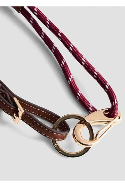 MANGO Woman Carabiner Keychain