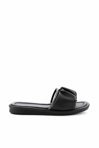 Bambi Women's Black Slippers K04257021009