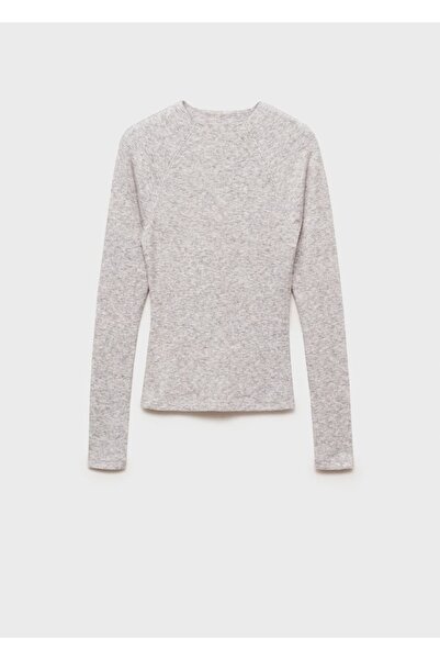 MANGO Woman Dekoratif dikişli tişört