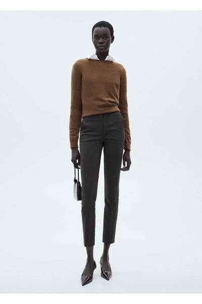 MANGO Woman Cropped skinny pants