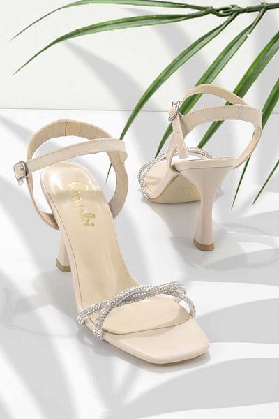 Bambi Nackte klassische Damenschuhe mit Absatz K 05888029609