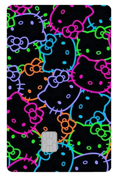 Sticksy Card Covering Sticker Bank Credit Card Covering Sticker Credit Card Label Mdl 112