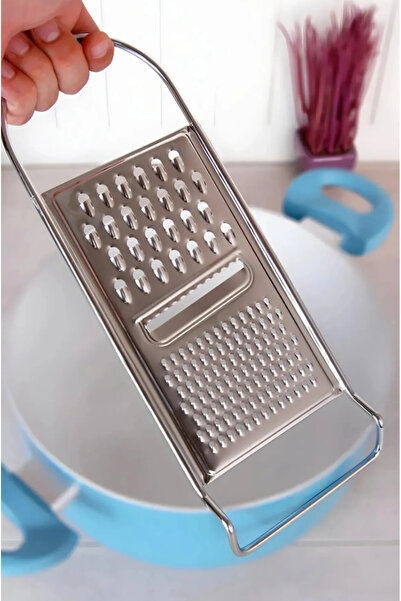 Hilamingo Home Tel Rende Paslanmaz Çelik A Kalite Lüks Pratik Kaşar Rendesi