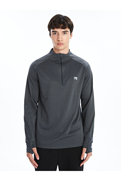 LC Waikiki Ανδρικό αθλητικό μπλουζάκι με ψηλό γιακά μακρυμάνικο