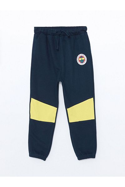 LC Waikiki Lcw Thick Printed Men's Children's Jogger Sweatpants Fast Fashion