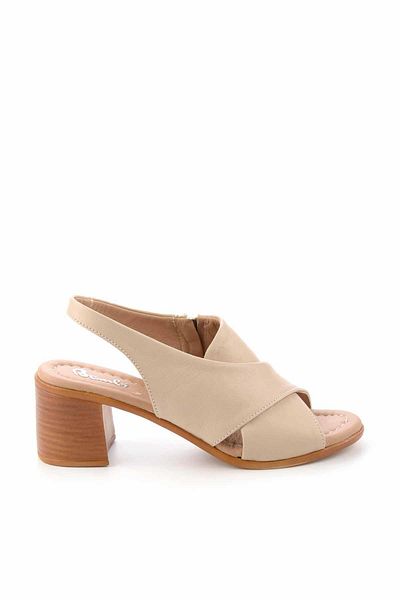Bambi Ten Leather Women's Classic Heeled Shoes K05586452803