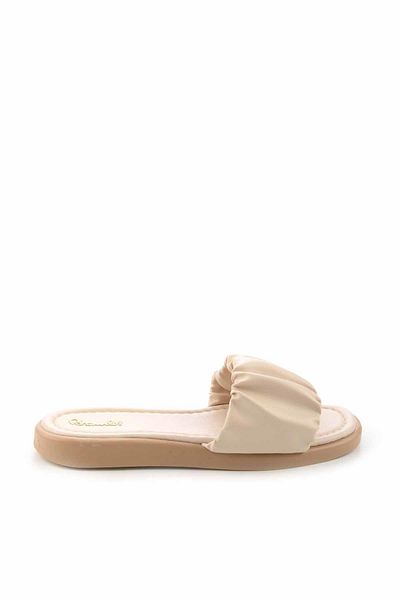 Bambi Beige Damenhausschuhe K 04875081109