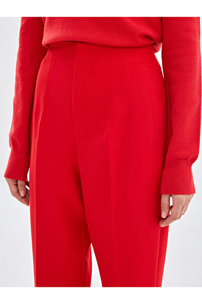 LC Waikiki Women's Carrot Cut Straight Trousers