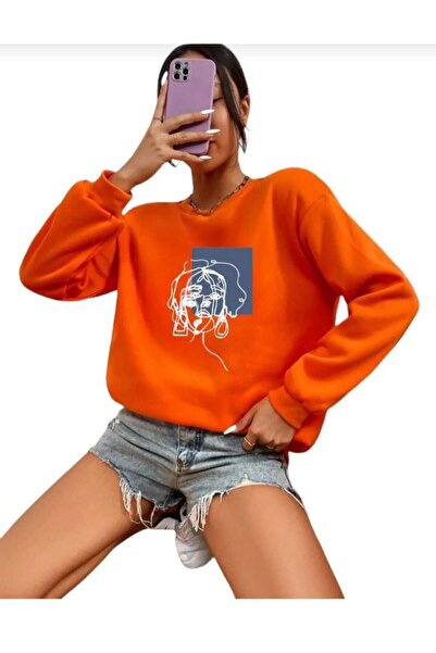 UNCİA OUTDOORS Unisex Oversize Εμπριμέ Μπλούζα