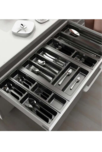 OEM Eco Lux Module Cutlery Holder Anthracite 62X49 cm Royaleks-Acero-20355