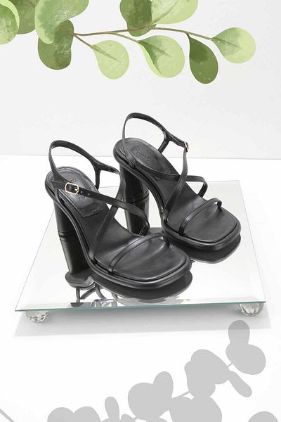 Bambi Black Women's Classic Heeled Shoes K05209410009
