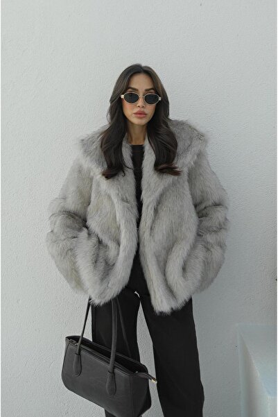 Havoş Премиум яке от изкуствена кожа Stone Melange