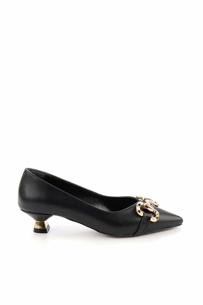 Bambi Black Women's Classic Heeled Shoes K01213361809
