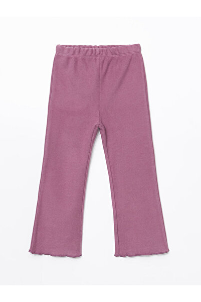 LC Waikiki Crew Neck Long Sleeve Embroidered Sweatshirt and Leggings for Baby Girl - W4Fl80Z1