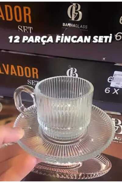 Paşabahçe 12 Parça Elysia Çay Fincan Nescafe Kahve Takımı