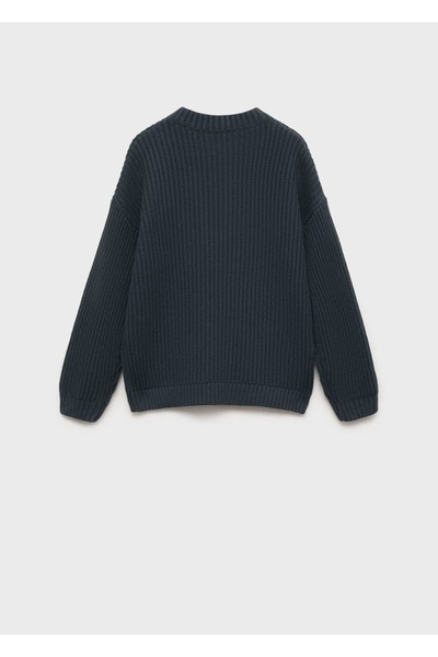 MANGO Kids Yazılı triko kazak