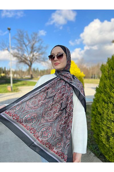 efdal şal eşarp Ethnic Etro Pattern Cotton Shawl