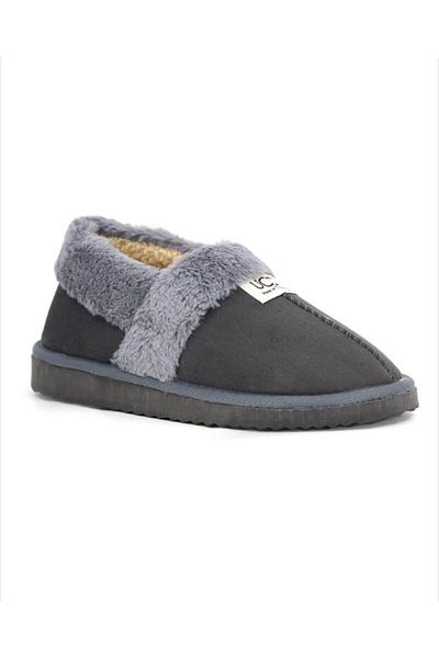 Home Panduf Gray Home Boots with Smoked Feathers