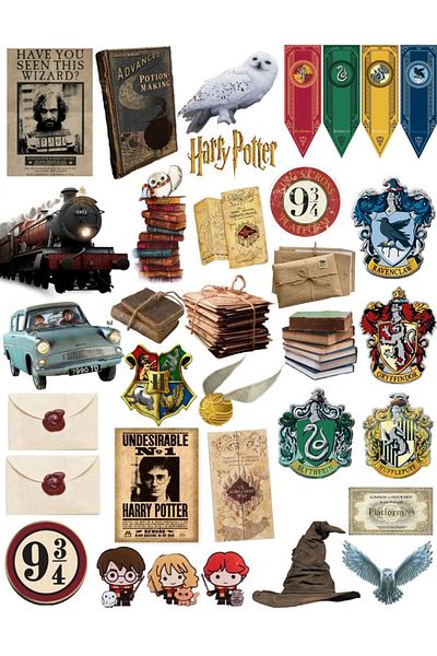 Sticksy Harry Pottersticker Phone Laptop Notebook Tablet Notebook Flask Sticker Sticker St725