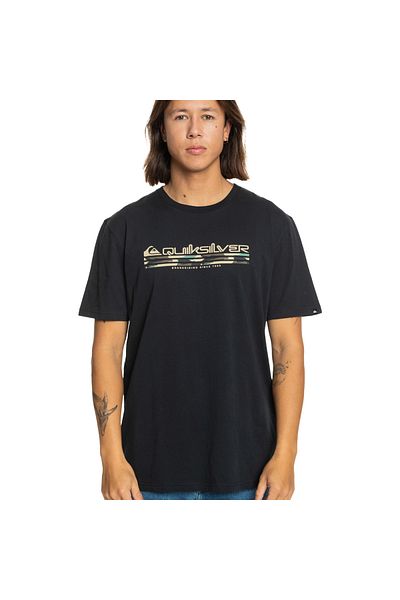 Quiksilver Omni Fill Ss Men's Black T-shirt Eqyzt07664-10010