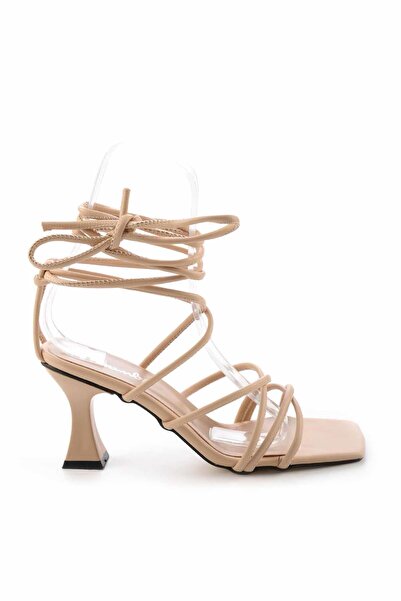 Bambi Nude Kadın Sandalet K05726024209