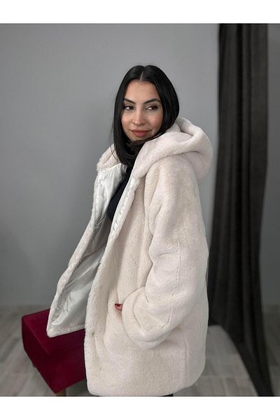 Qutu Butik K 01 Hooded Long Kurk