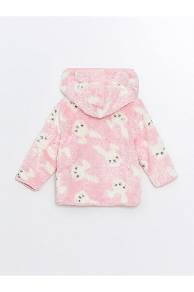 LC Waikiki Kapüşonlu Kız Bebek Hırka ve Eşofman Alt