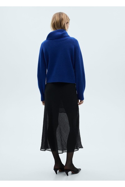 MANGO Woman Трикотажний светр з водолазкою