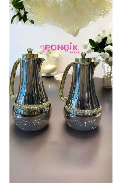 PONCİKPAZAR 2LT KAPASİTELİ 2`Lİ İTHAL TERMOS