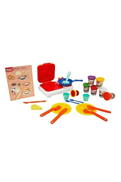 lowell home Crafy Sunday Breakfast Play Dough Set 23 Pieces