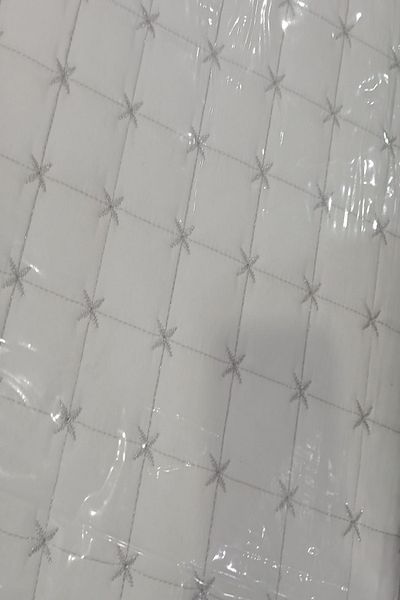 eco concept Double Quilted Embroidered Bedspread - Daily Cream