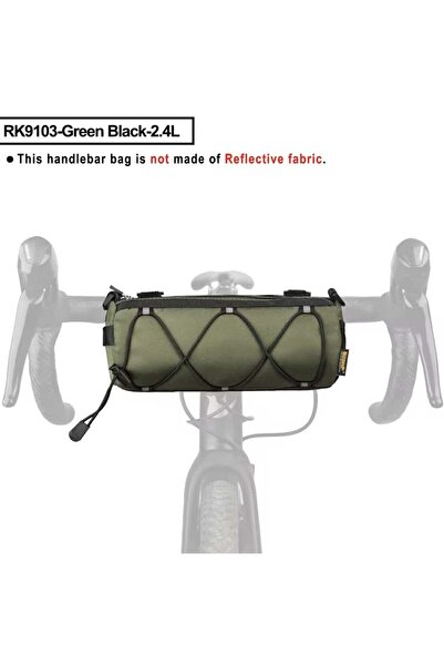 ROBESBON Bisiklet Gidon, Kadro, Sele Altı Silindir Çanta