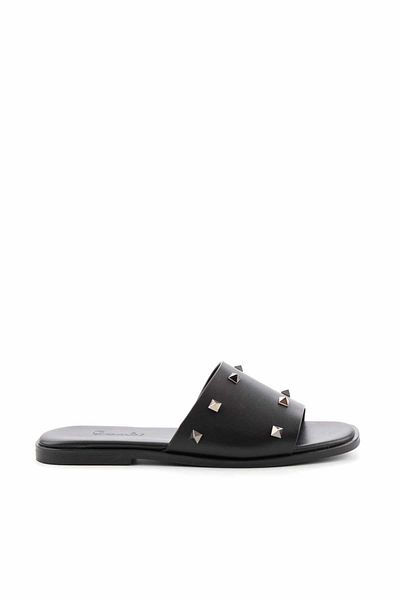 Bambi Women's Black Slippers K04371070109