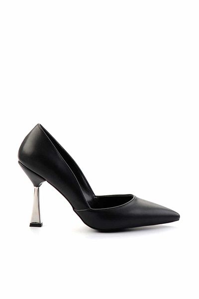 Bambi Black Women's Classic Heeled Shoes K01209052509