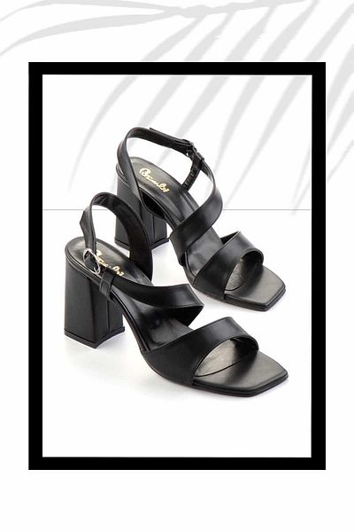 Bambi Pantofi clasici cu toc pentru femei negre K 05233009909