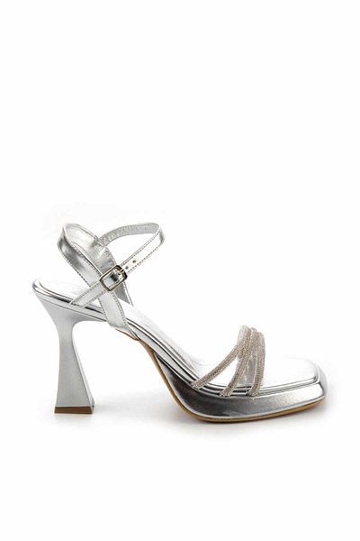 Bambi Pantofi clasici cu toc pentru femei Metallic Lame K 05215401009