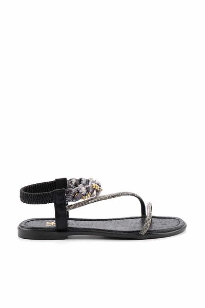 Bambi Women's Black Sandals K05625051309