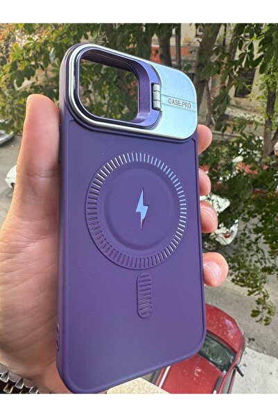 Hatreds Apple iPhone 13/14 Uyumlu Kılıf Kamera Çıkıntılı Magsafe Şarj Destekl...