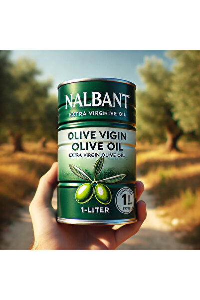 Nalbant Erken Hasat Soğuk Sıkım Zeytinyağı 1lt