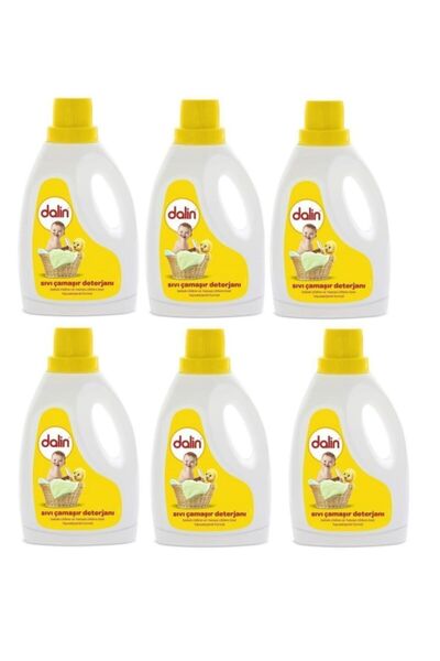 Dalin Sıvı Çamaşır Deterjanı 1500 ml 6 Adet