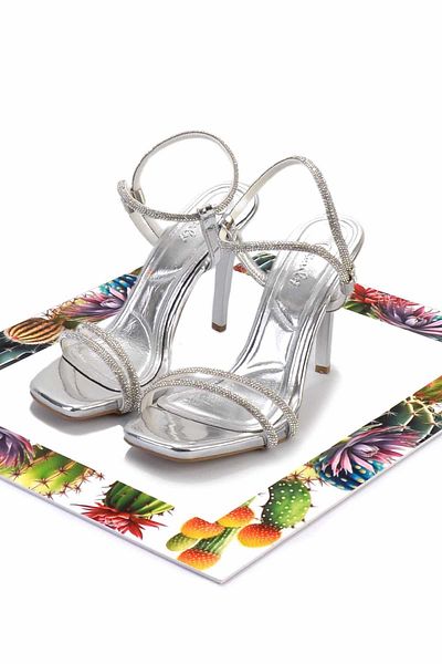Bambi Lame Mirror Damen-Abendschuhe K 05842300239